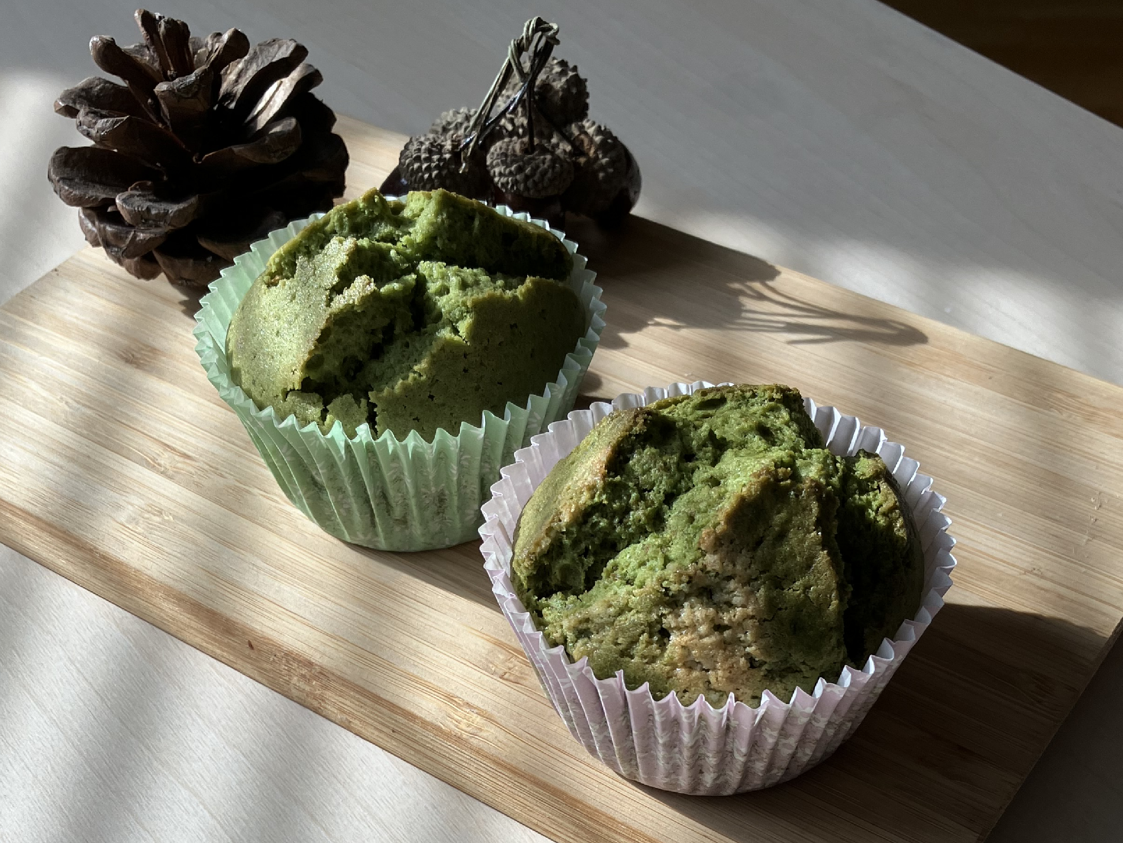 Muffins Matcha